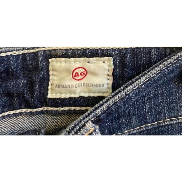 ADRIANO GOLDSCHMEID WOMEN'S THE HAILEY EX-BOYFRIEND ROLL UP DENIM SHORTS SZ 26 - Picture 6 of 7